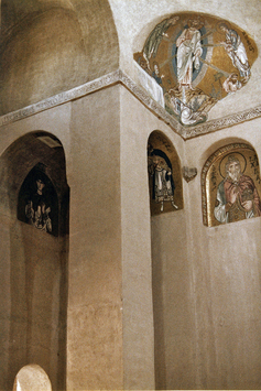 Vorschaubild (Zisterzienser-) Kloster, Mosaik Christus in der Glorie